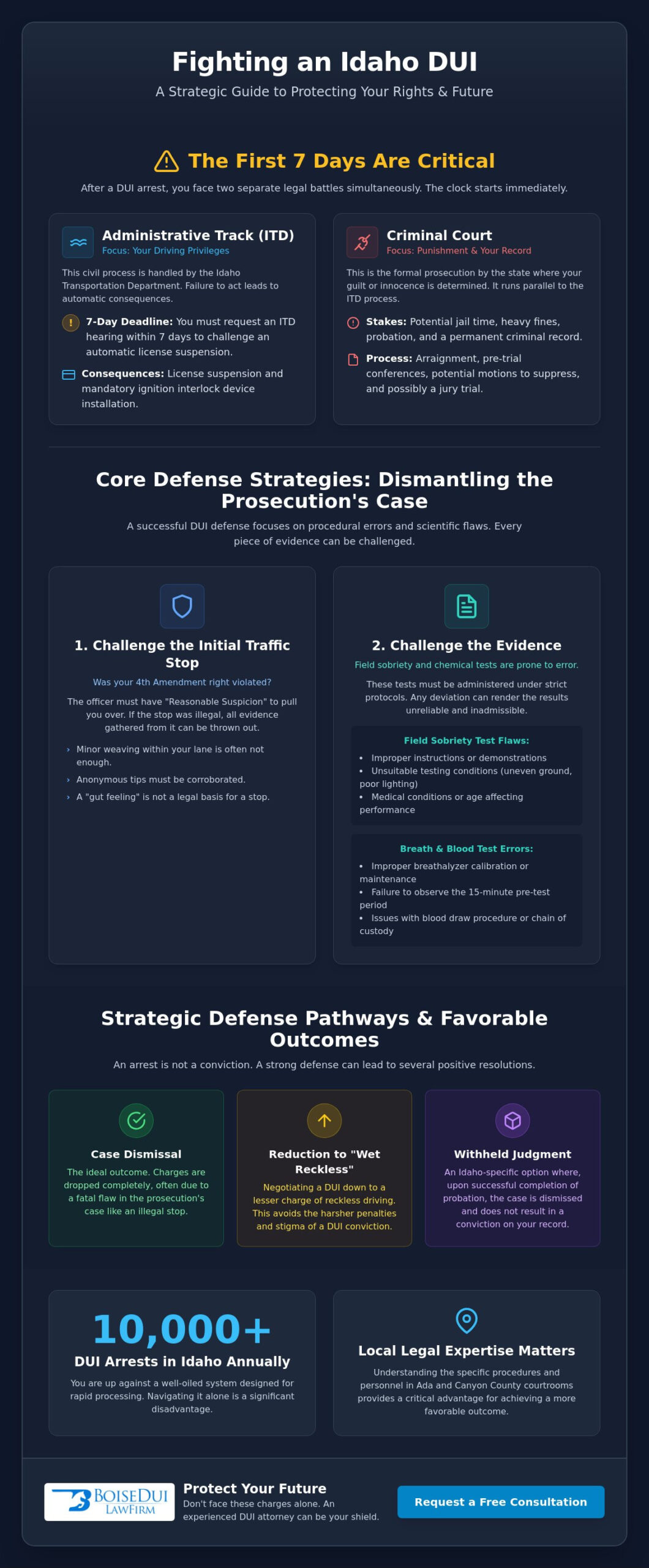 How to Fight a DUI in Idaho: A Strategic Defense Guide for 2026